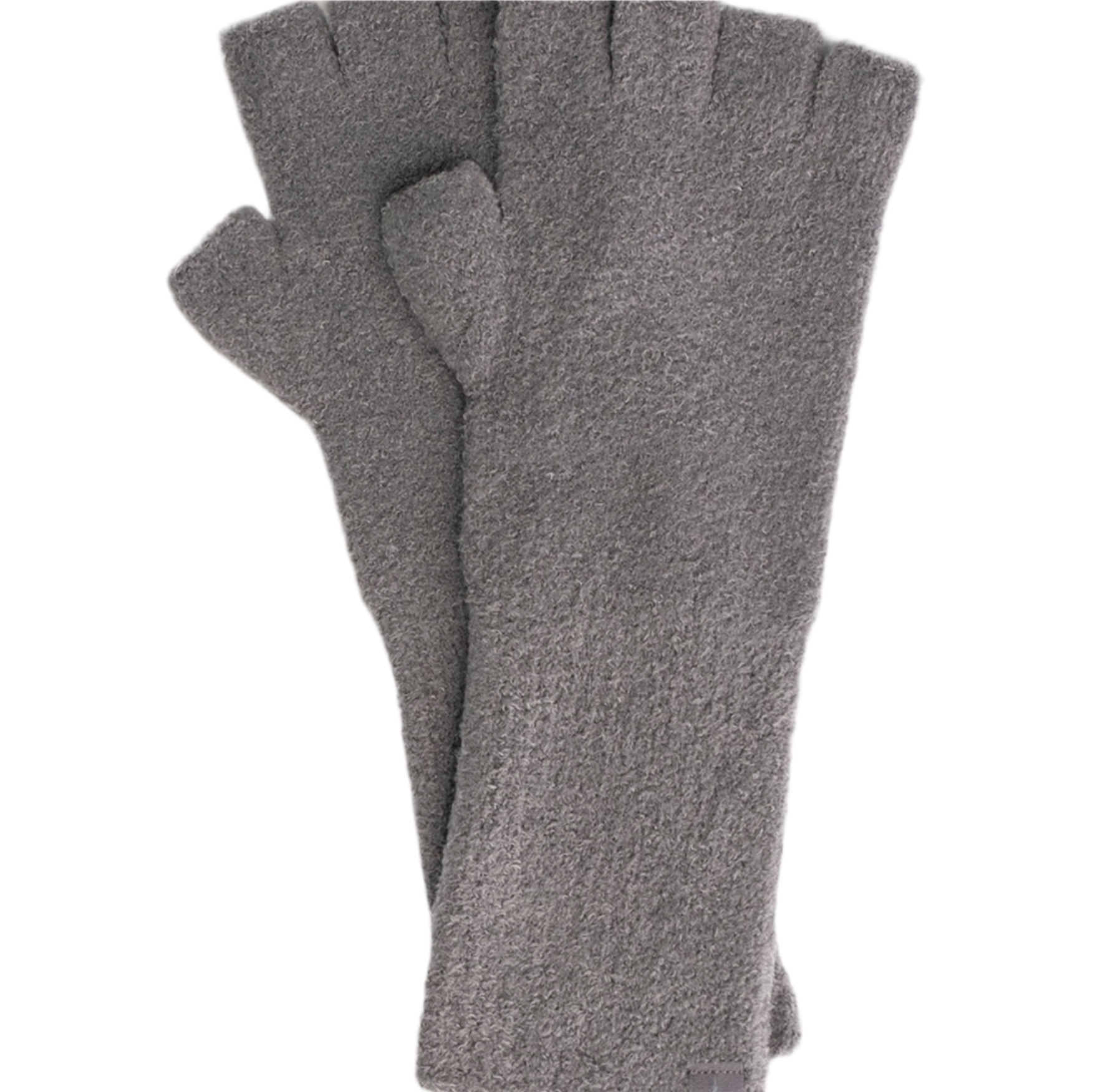 Barefoot Dreams Fingerless Gloves Graphite