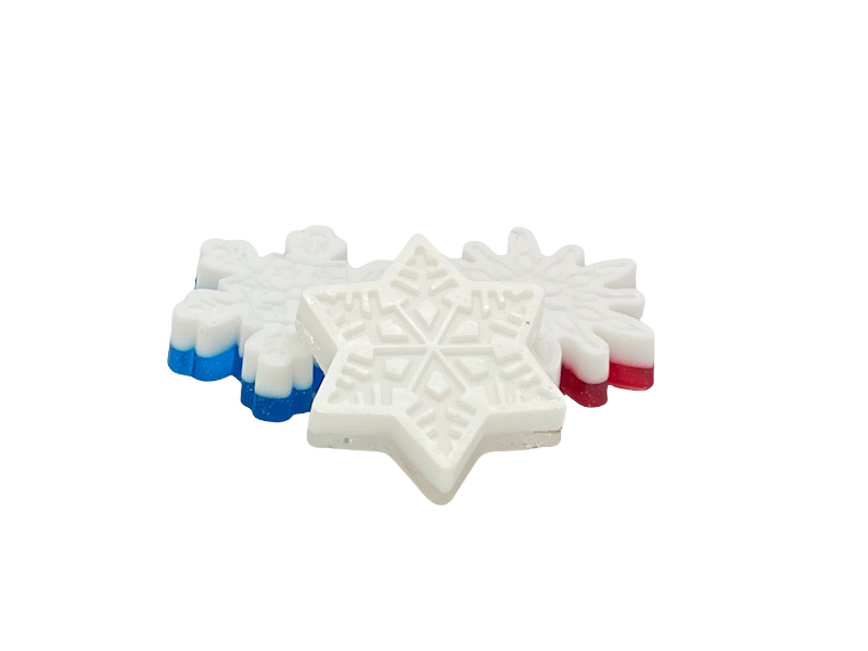 Molly's Apothecary - Mini Snowflake Glycerin Soap Set