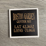 Paint the Town - Boston Garden Center Ice Lat/Long Coaster