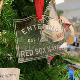 Entering Red Sox Nation Ornament