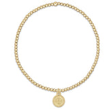 enewton - Gold 2mm Bracelet - Blessing Small Gold Disc