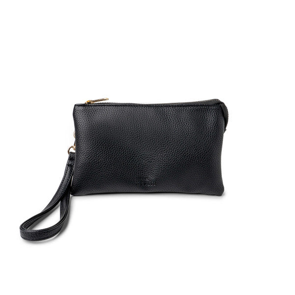 Kedzie Black Eclipse Convertible Wallet Crossbody