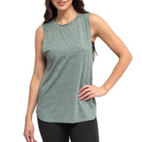 FitKicks - Heathered Tank Top