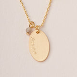 Scout Curated Wears - Charm Necklace - Labradorite/Gold