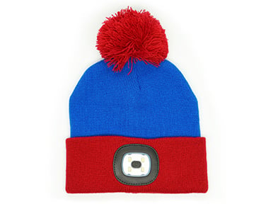 Youth LED Night Scope Beanie Blue