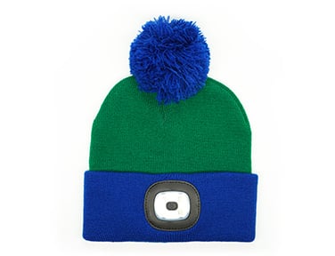 Youth LED Night Scope Beanie Green