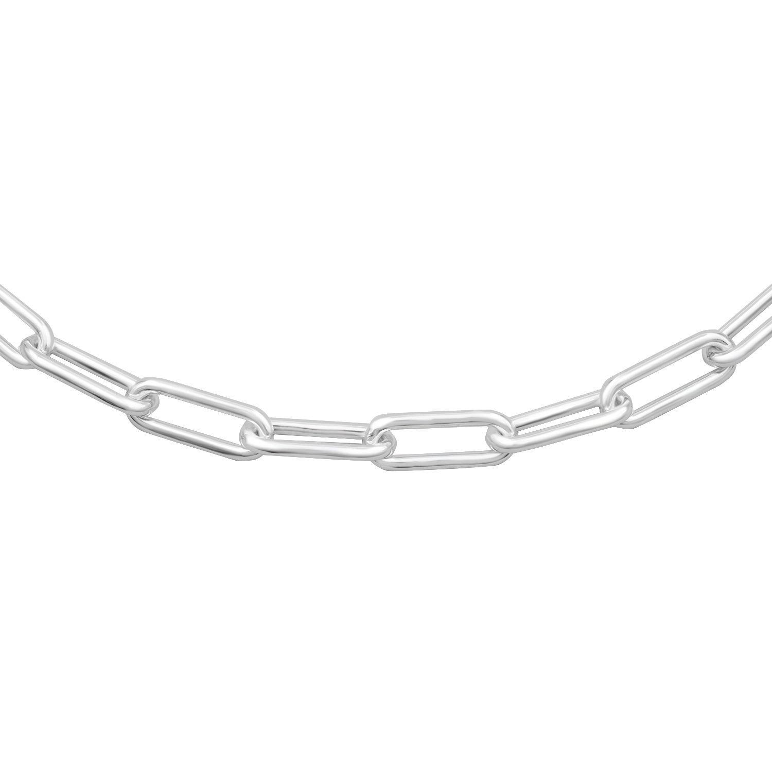 Lola Oval Sterling Link Chain