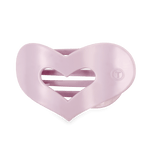 Teleties Flat Hair Clip Purple Queen of Heart