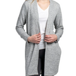 Hello Mello Lounge Cardigan  Gray