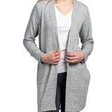 Hello Mello Lounge Cardigan  Gray