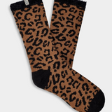 UGG - Women's  - Josephine Fleece Lined Socks Cedar Leopard