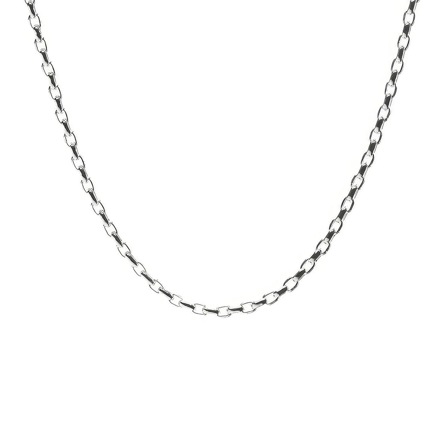 Lola 3mm Rolo Chain in Silver