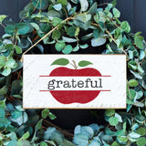 Rustic Marlin - Twine Sign - Grateful Apple