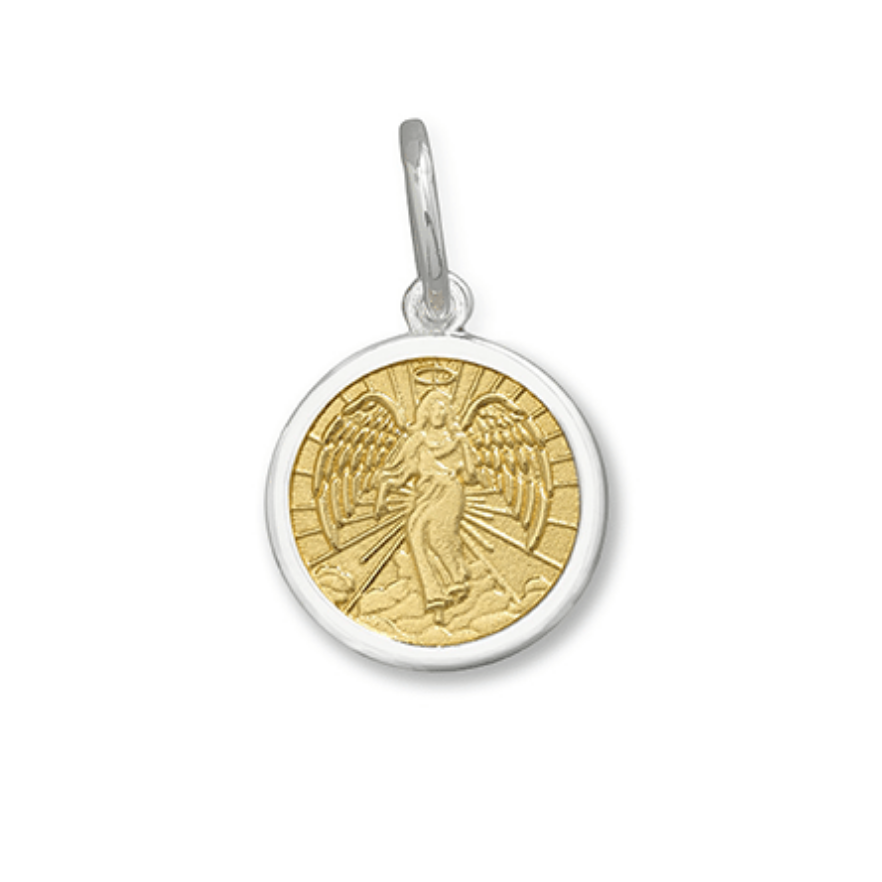 Gold Center Lola Angel Pendant