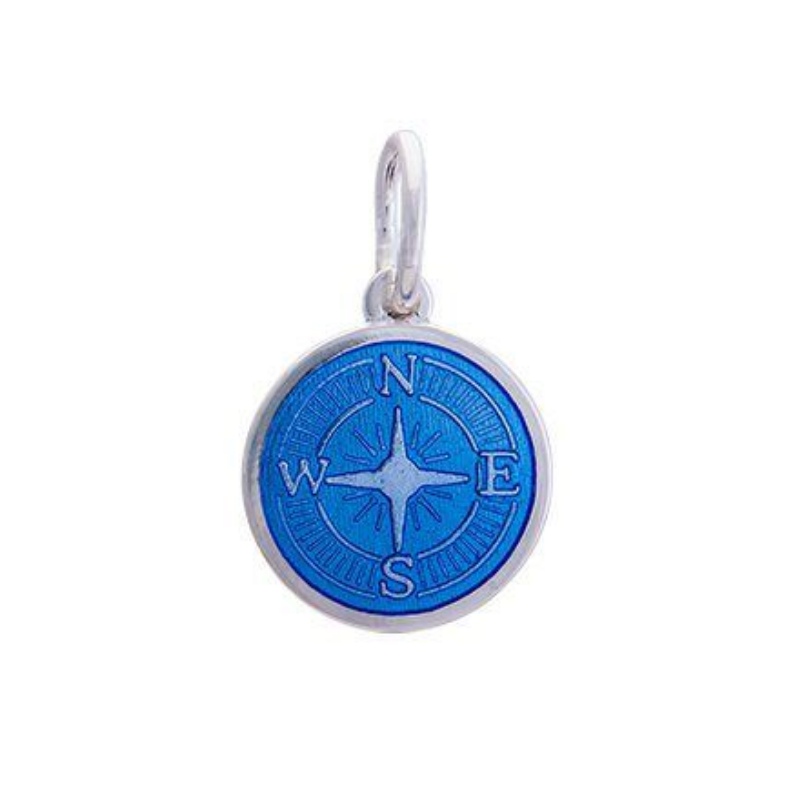 Lola Periwinkle Compass Pendant