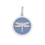 Lola Lavender Dragonfly Pendant