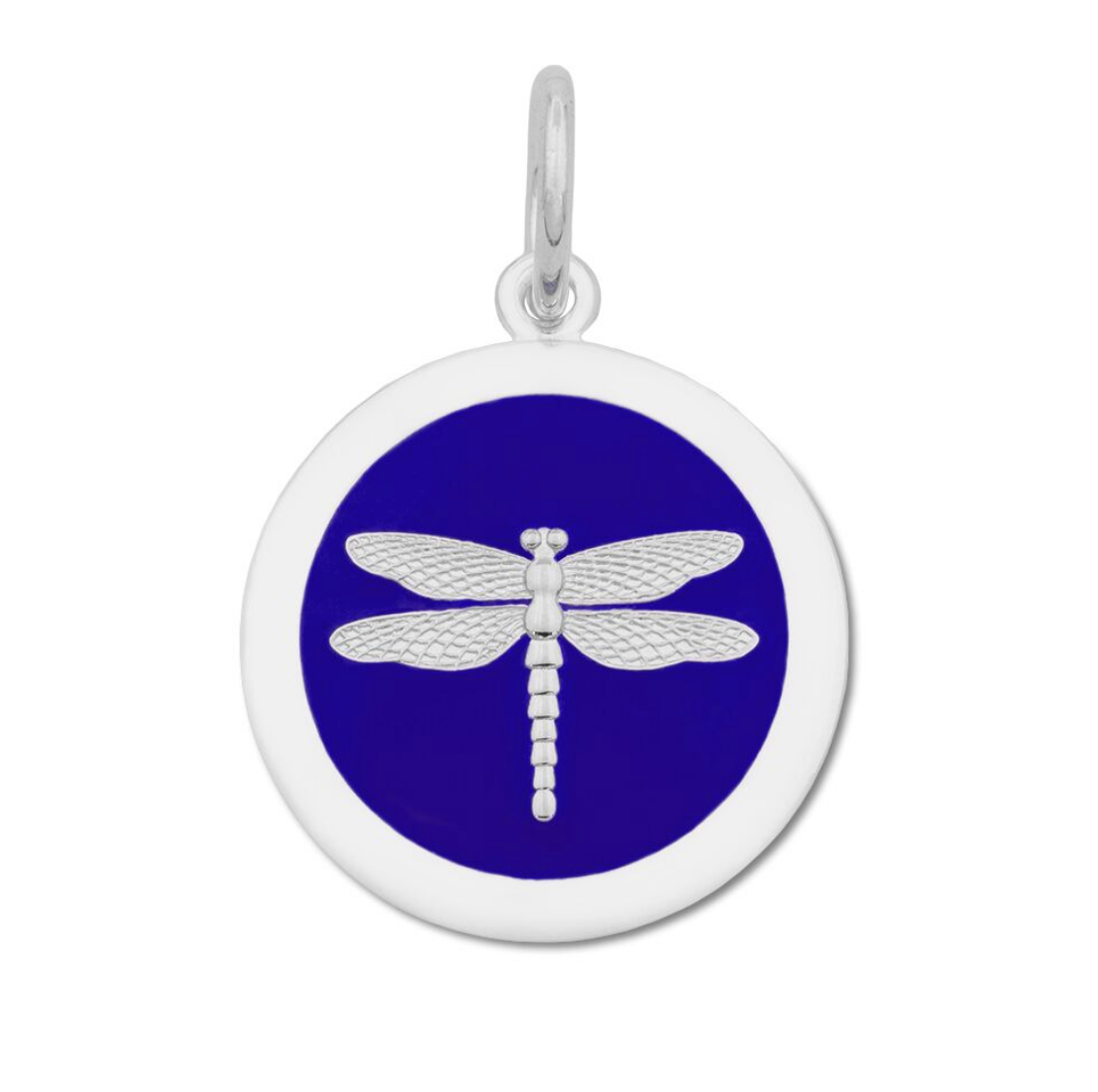 Lola Indigo Dragonfly Pendant