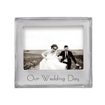 Mariposa Signature 5x7 Frame Our Wedding Day 