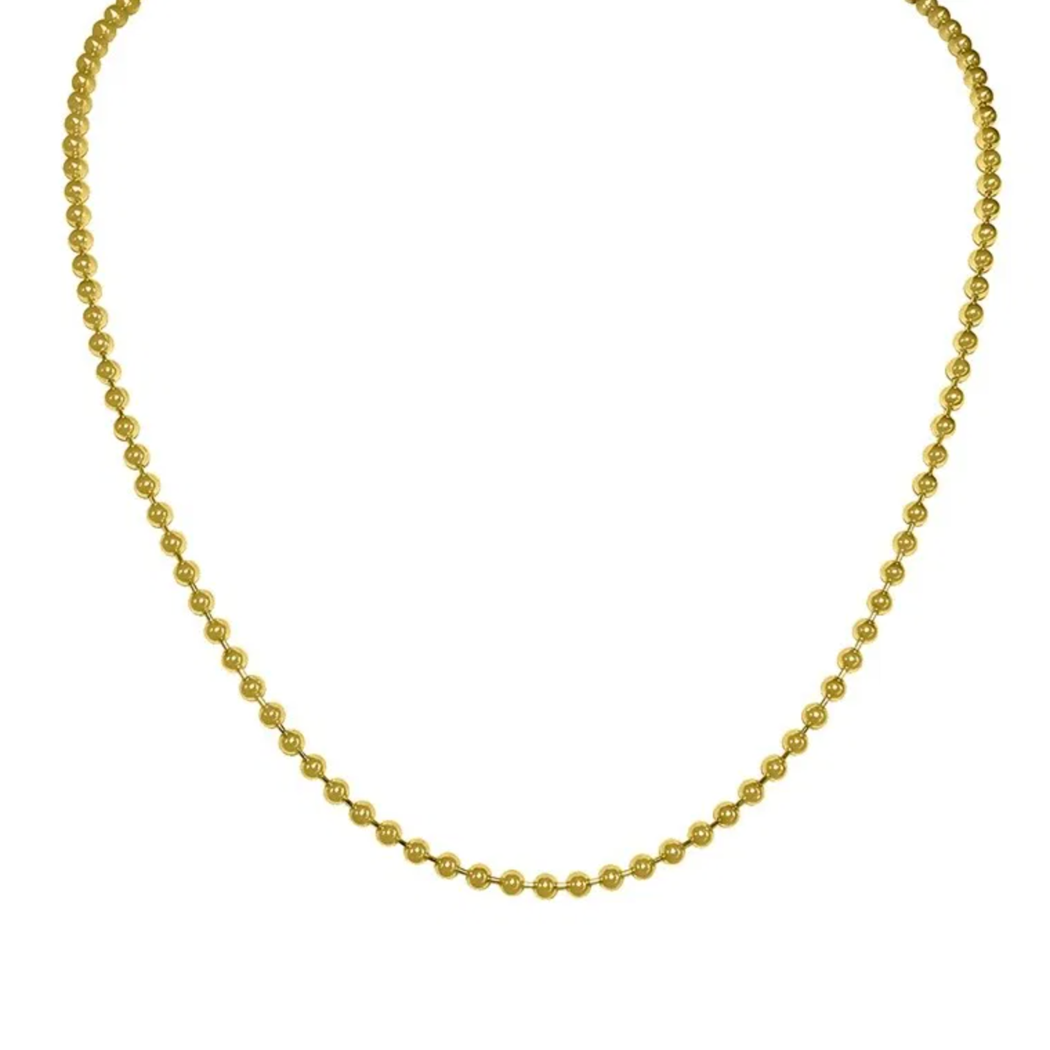 Lola Gold Ball Chain 2mm