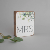 Rustic Marlin - Wood Block - Mrs Greenery