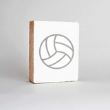 Rustic Marlin - Wood Block - Volleyball