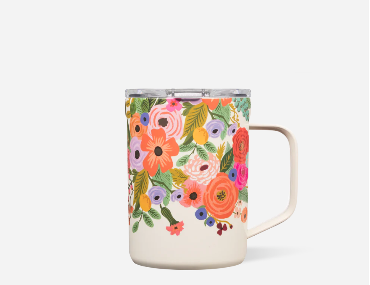 Corkcicle 16oz Mug Rifle Paper Garden Party