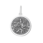 Lola Pewter St. Christopher Pendant