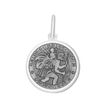 Lola Pewter St. Christopher Pendant