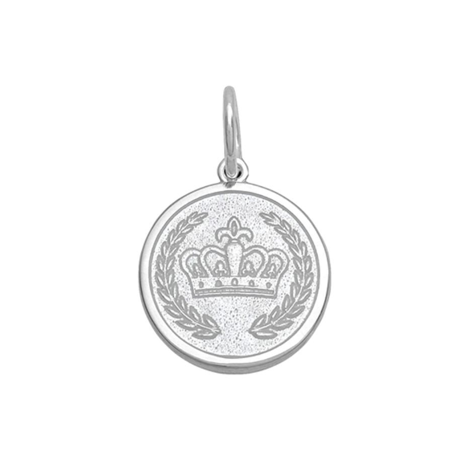 Lola Alpine White Crown Pendant