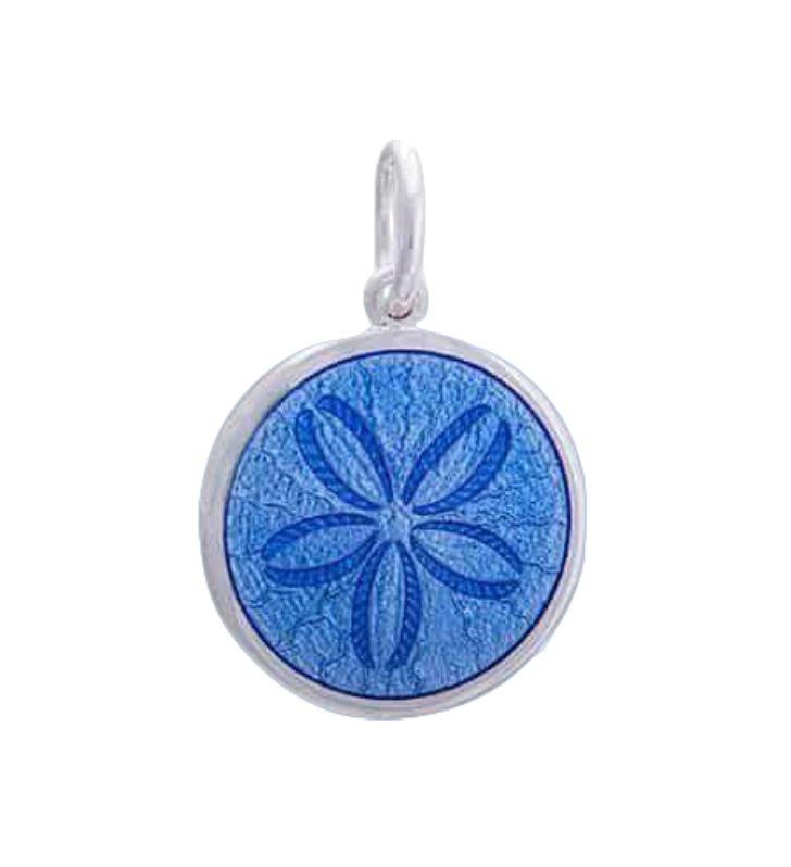 Lola Periwinkle Sand Dollar Pendant