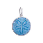 Lola Light Blue Sand Dollar Pendant