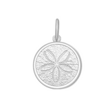 Lola Alpine White Sand Dollar Pendant