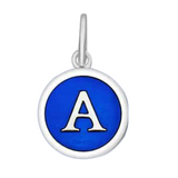 Sapphire LoLa Initial A Mini Pendant