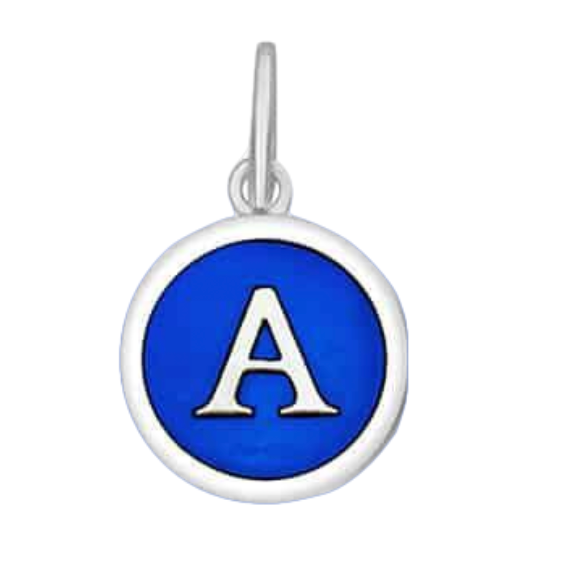 Sapphire LoLa Initial A Mini Pendant