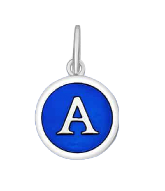 Sapphire LoLa Initial A Mini Pendant