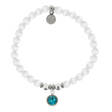 HELP by TJ - March Birthstone - White Cats Eye