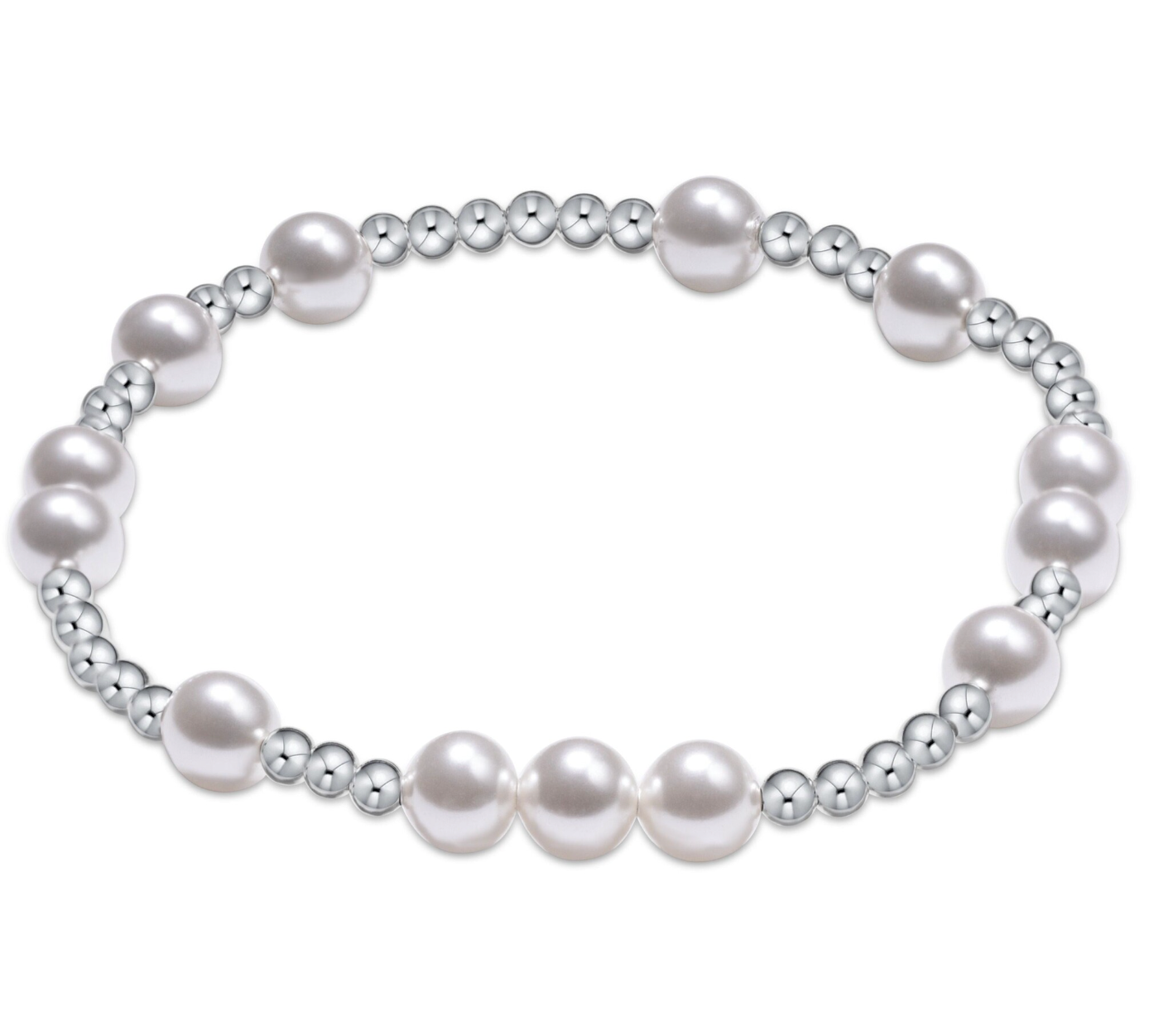 enewton Hope Unwritten Sterling 6mm Bead Bracelet Pearl