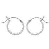 Wheeler - Sterling Silver .55" Hoop Earring