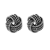 Wheeler - Rope Knot Sterling Silver Earring