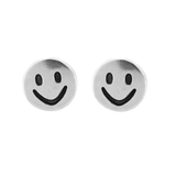 Wheeler - Smiley Face Sterling Silver Earring