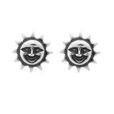 Wheeler - Sun Sterling Silver Earring