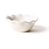 Coton Colors - Dipping Bowl - Signature White Ruffle