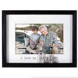 Malden 4x6 I Love My Papa Cursive Frame