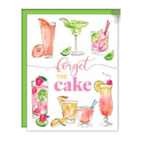 Rosanne Beck - Birthday Card - Forget The Cake Cocktails