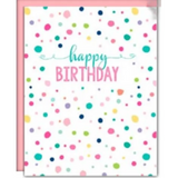 Rosanne Beck - Birthday Card - Happy Birthday Fun Dots