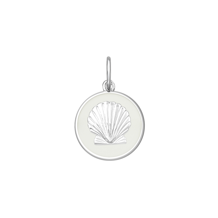 Lola Shell Pendant Alpine White