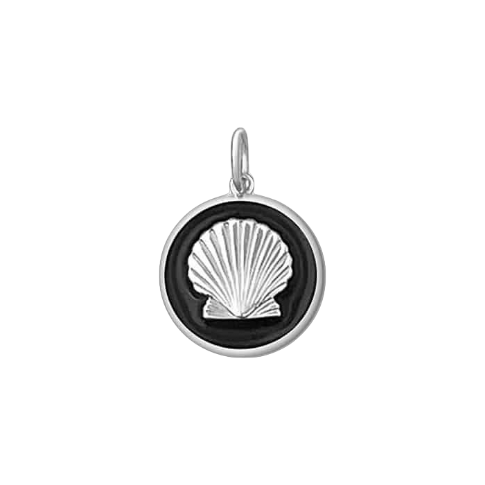 Lola Black Shell Pendant