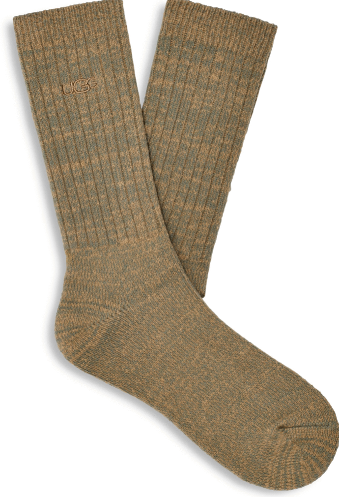 UGG Men's Trey Rib Knit Crew Sock  Hillside