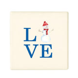 Tina Labadini Designs - Coaster - Love Snowman