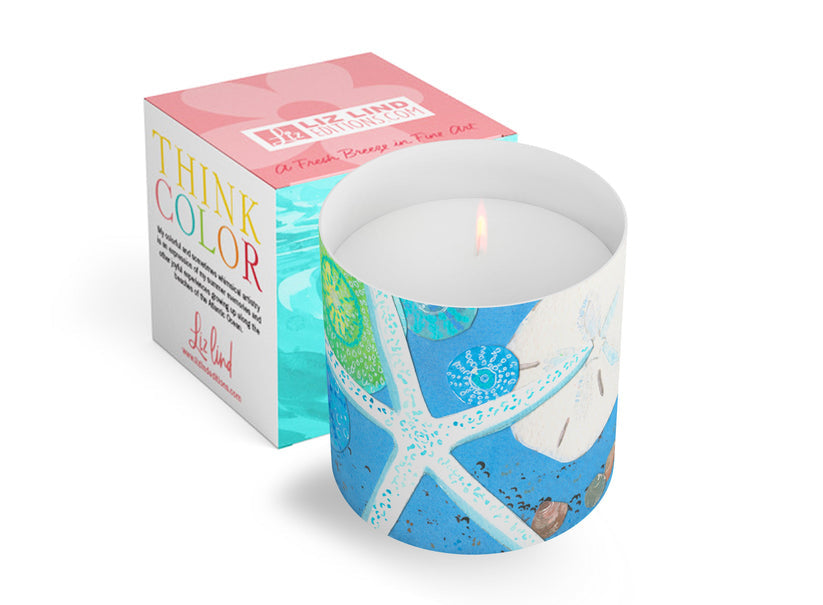 Annapolis Candle Liz Lind Candle Blue Star